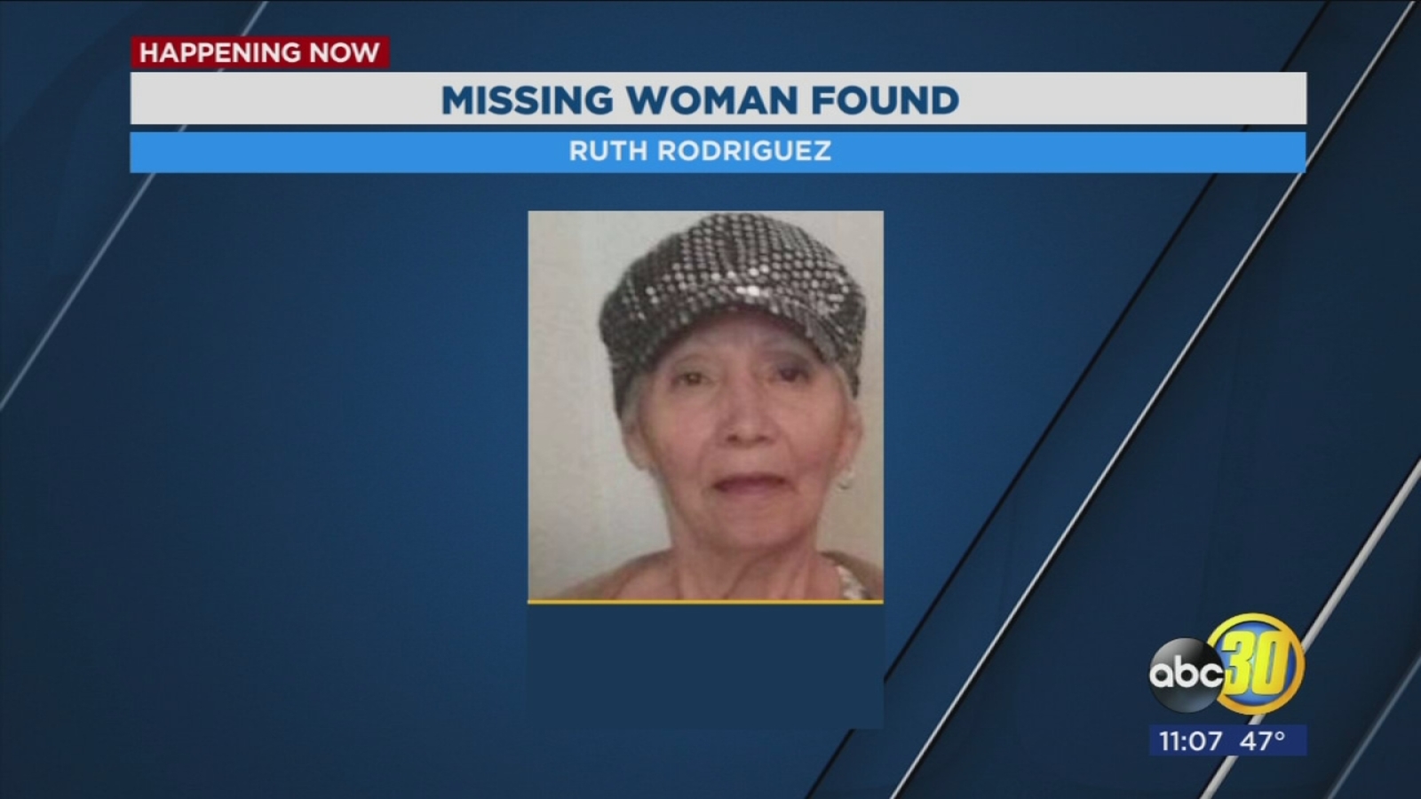 Fresno Police say missing 68-year-old woman found alive - ABC30 Fresno