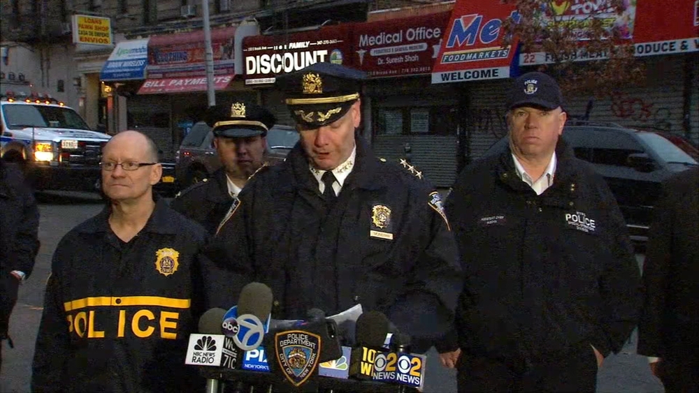 NYPD update on Bronx police shooting