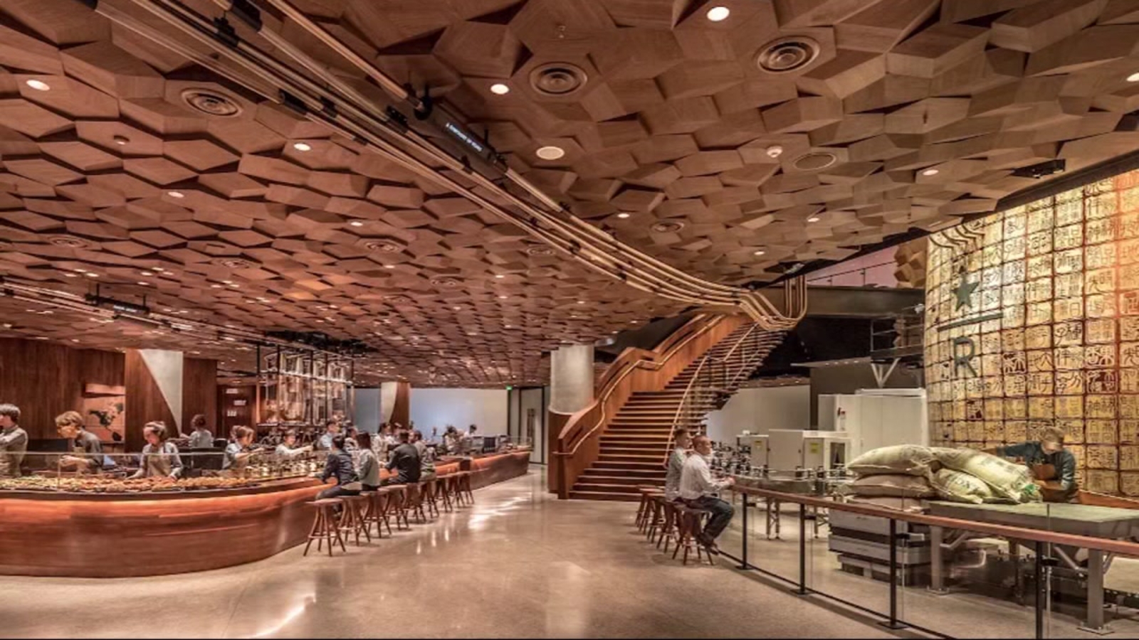 World s biggest starbucks to open in shanghai abc13 houston