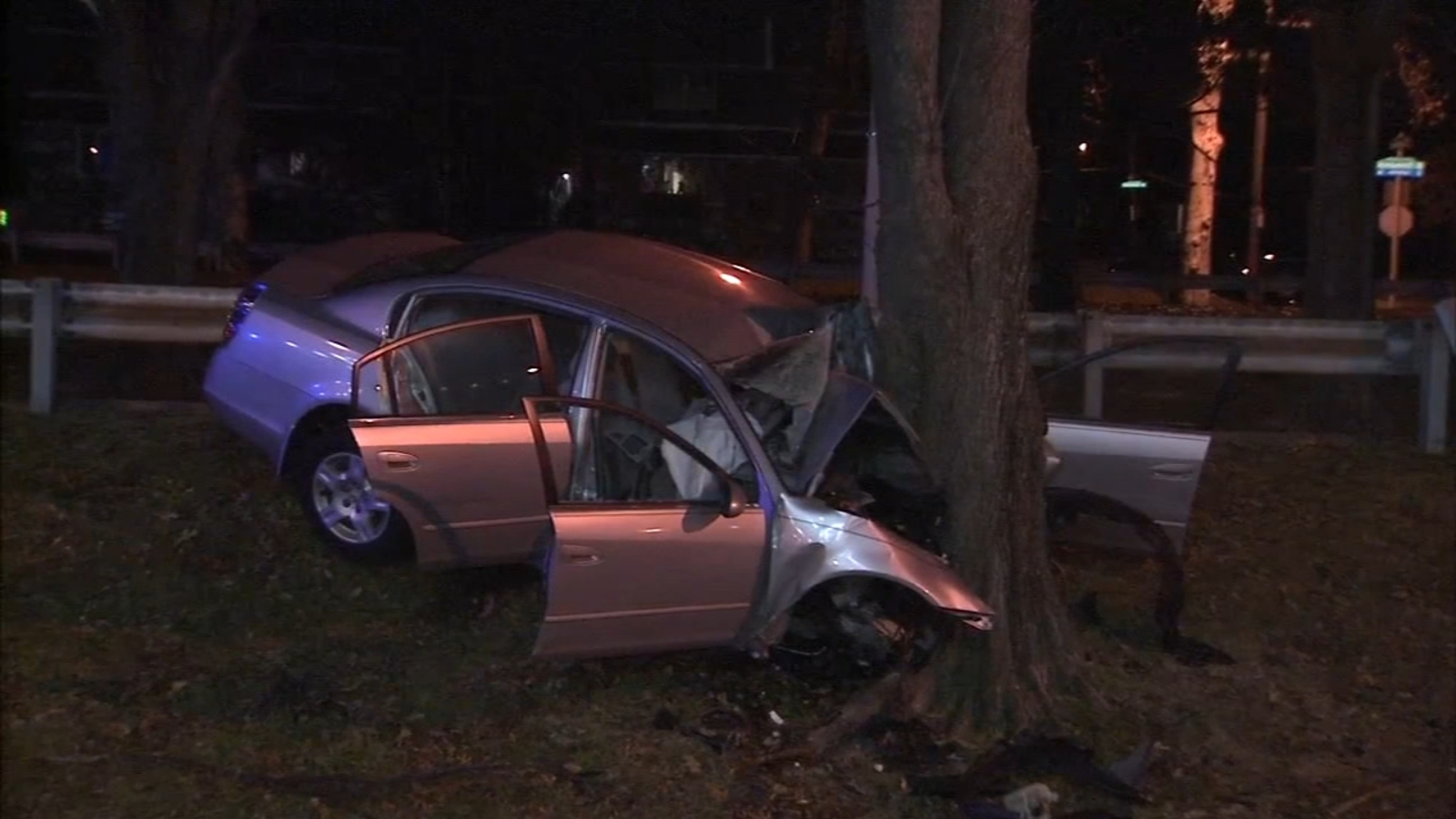 Driver crashes into tree on Roosevelt Boulevard in Mayfair - 6abc ...
