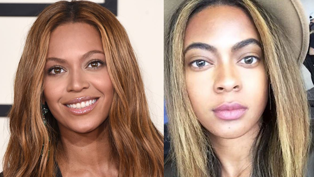 Do you think this woman looks like Beyonce?