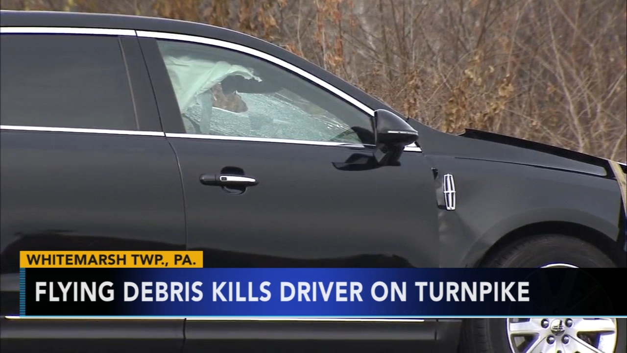 Driver killed by flying debris on Pennsylvania Turnpike identified