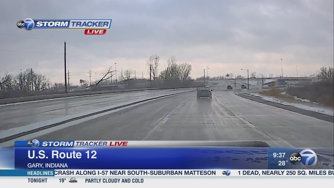 Chicago Weather: Light snow causes slick roads across Chicago area ...