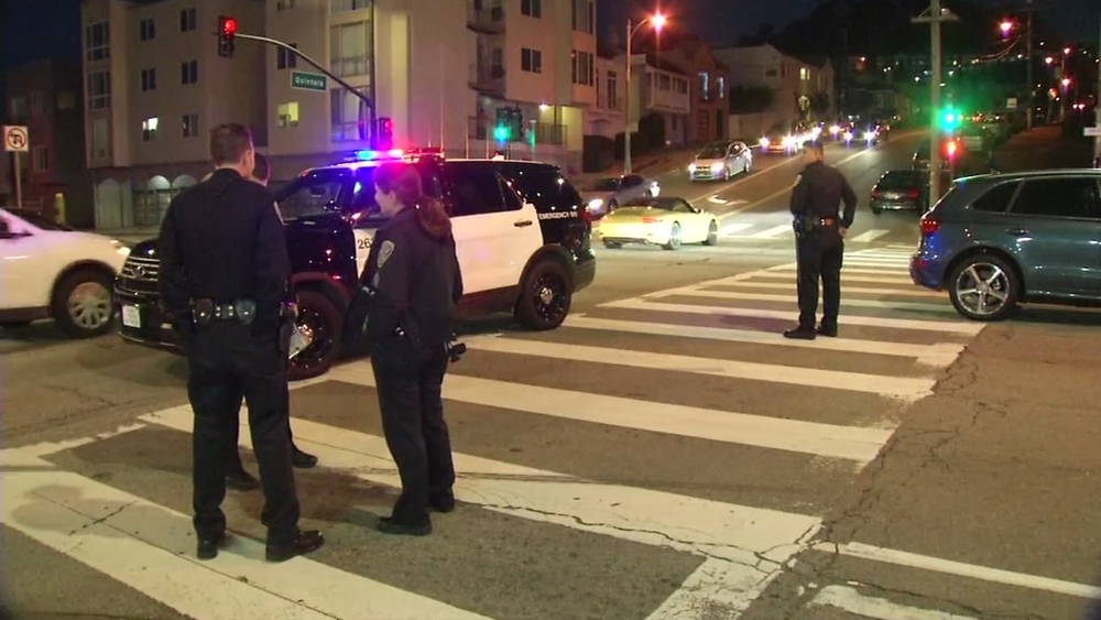 Pedestrian killed in San Francisco crosswalk