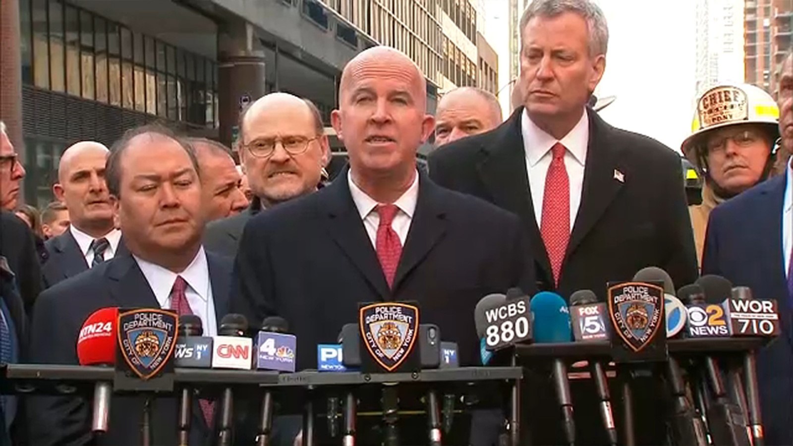 NYPD Commissioner statement on Port Authority explosion ABC7 New York