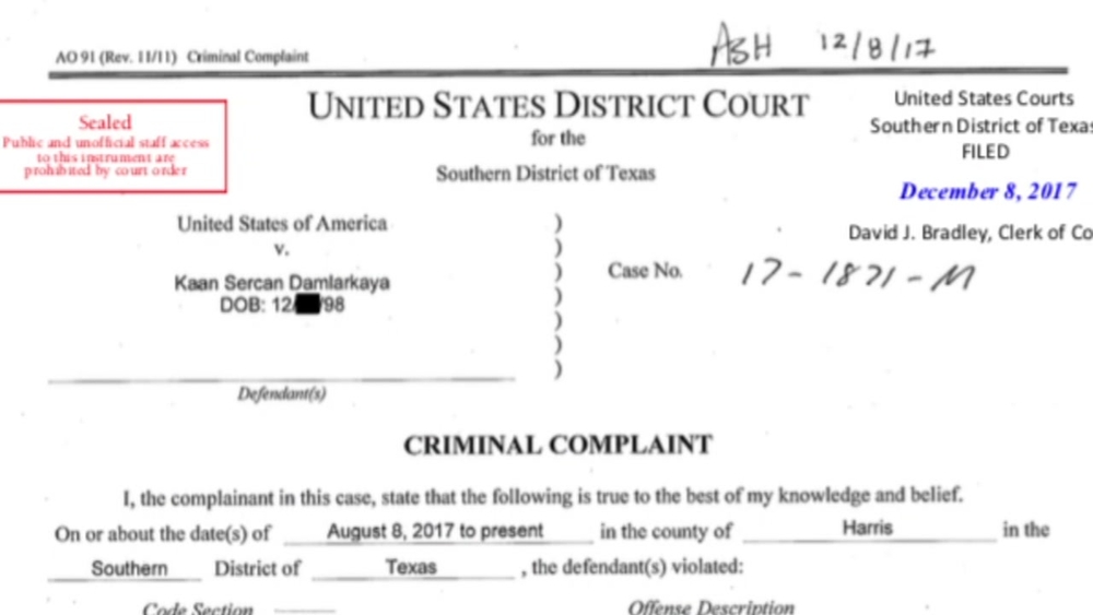 Houston teen arrested on charges of terrorism