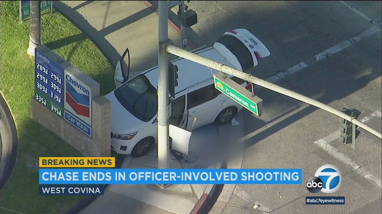 Police open fire on burglary suspect in West Covina