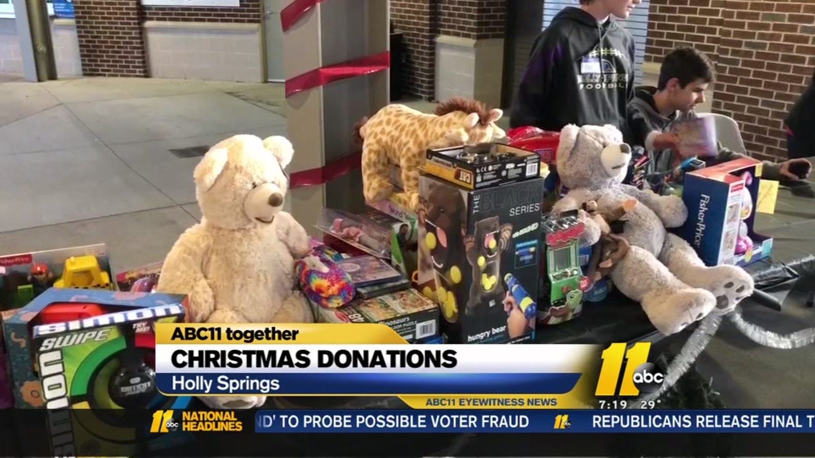 Holly Springs community collects toy donations for Duke Children's