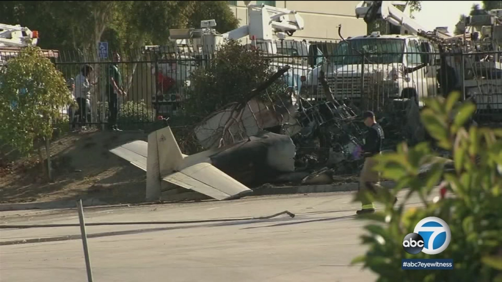 Huntington Beach officers injured in small plane crash in El Cajon