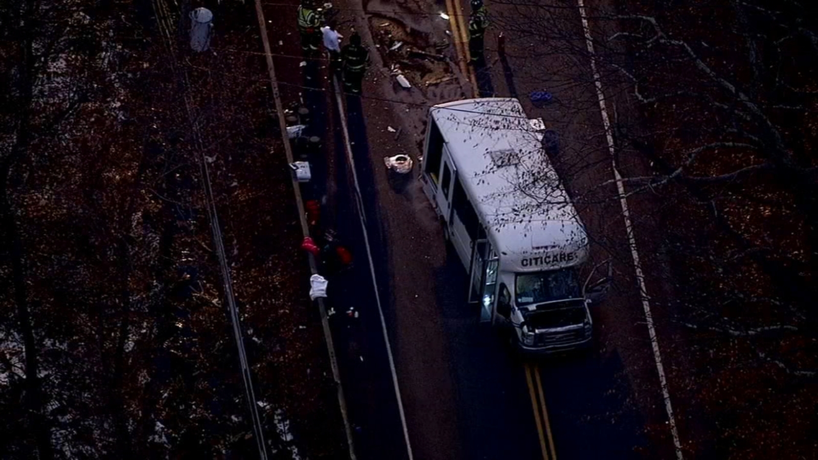 13 hurt in special needs bus crash in Bedford, Westchester County ...