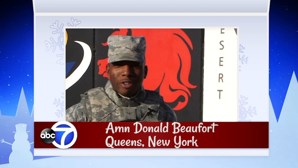 Seasons Greetings from Amn Donald Beaufort