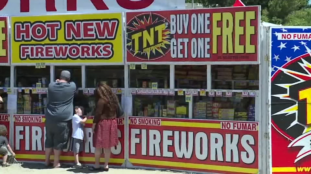 Fireworks go on sale in Harris County tomorrow