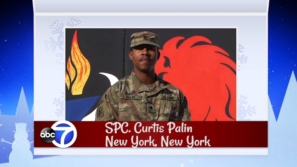 Seasons Greetings from SPC Curtis Palin