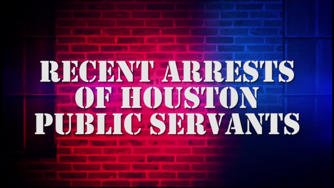 Recent arrests of Houston public servants