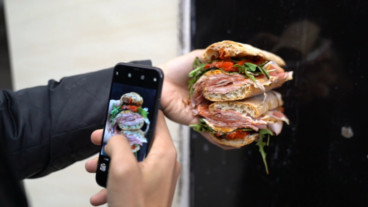 Italian sandwiches inspired by family members