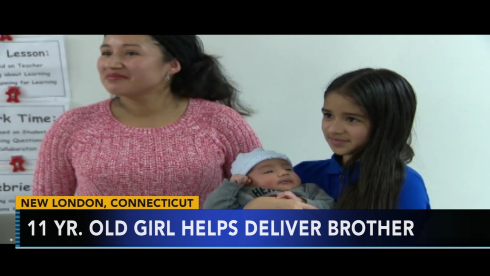 Girl, 11, helps deliver baby brother in Connecticut 6abc Philadelphia