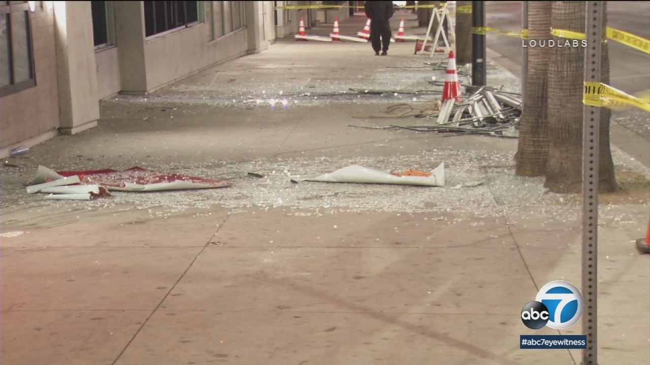 Explosion rocks restaurant near Hollywood and Highland