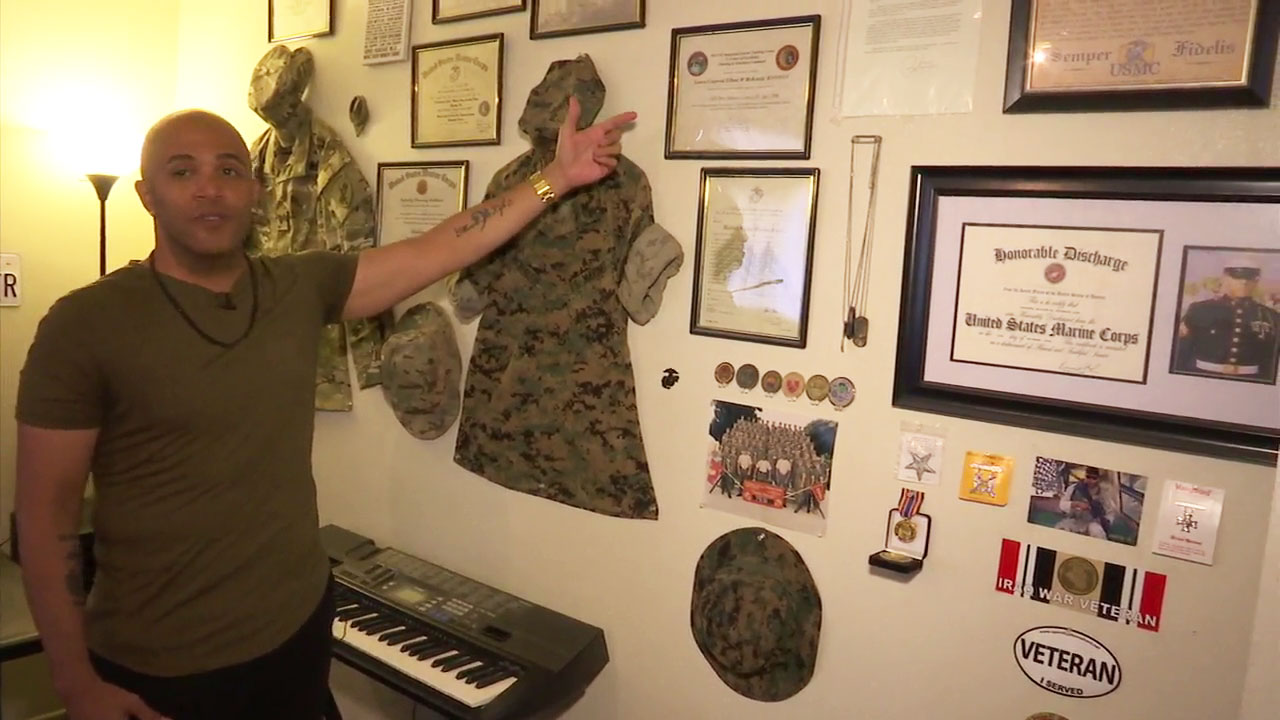 Local veteran turned R&B singer uses music as therapy