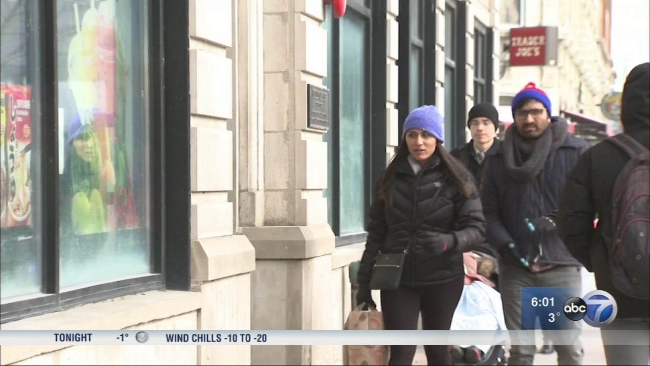 Chicago Weather: Bitter cold, wind chills linger Tuesday