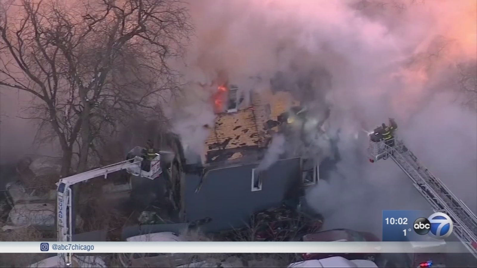 1 injured in Englewood house fire ABC7 Chicago