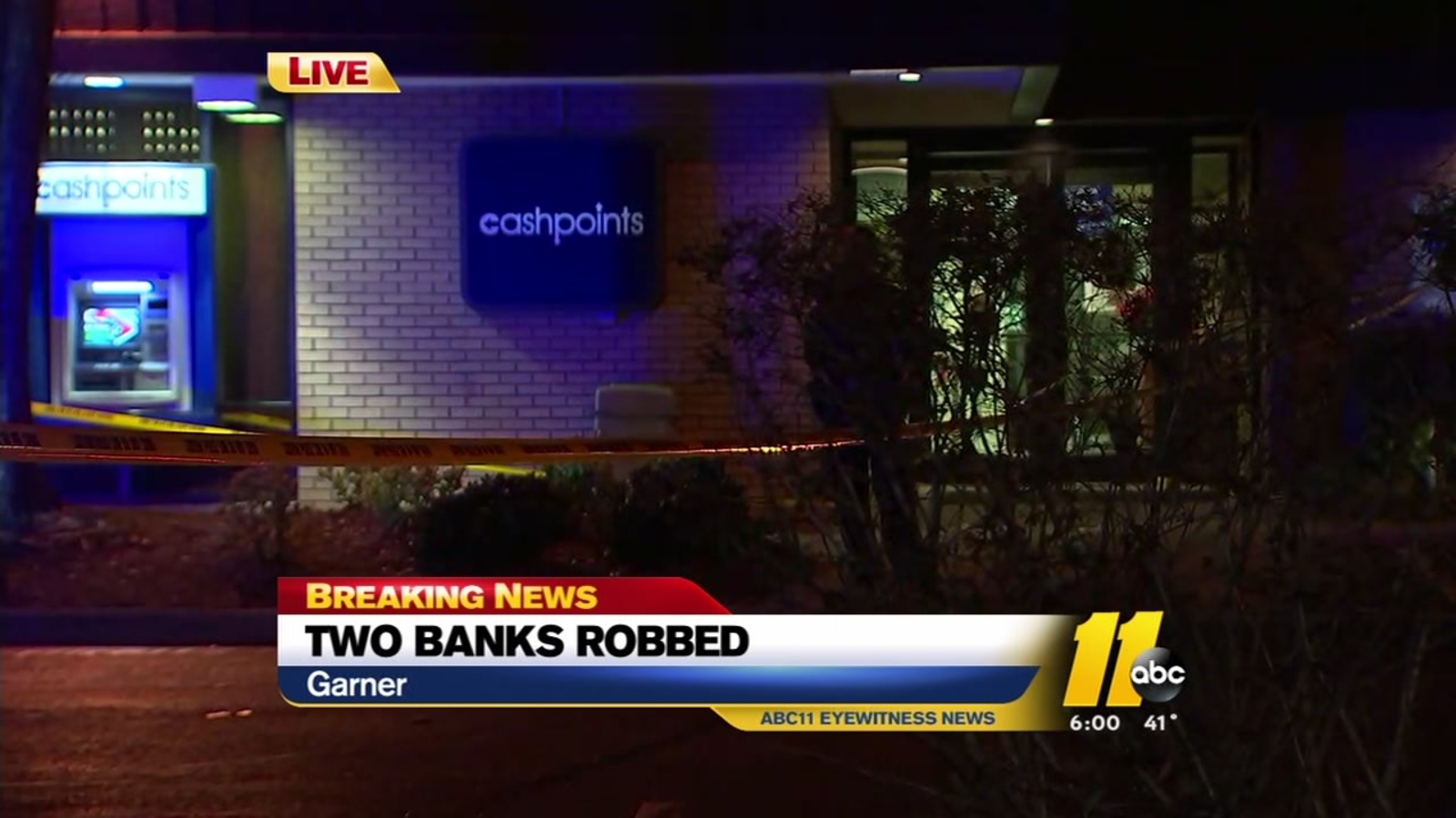 Garner Police investigate after two credit unions robbed - ABC11 ...
