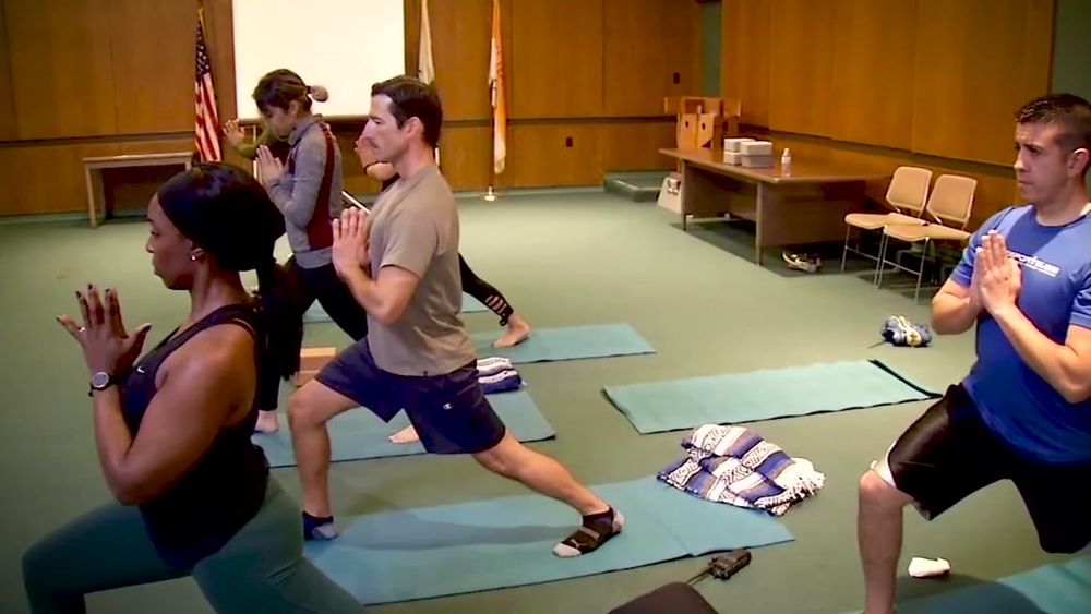 East Bay police department uses yoga as training tool