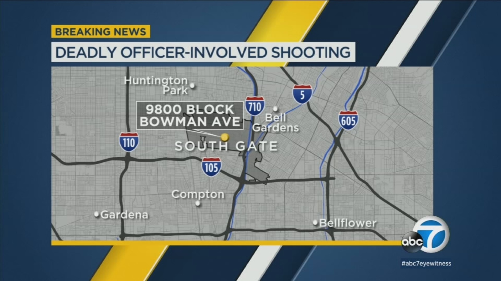 Suspect killed in South Gate officer-involved shooting - ABC7 Los Angeles