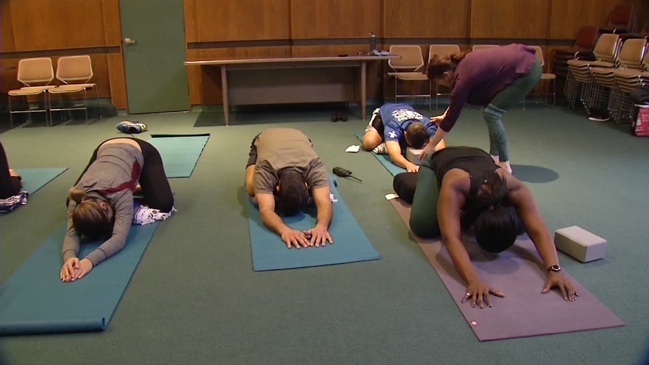 Calm, Cool cops take yoga in East Bay for clarity