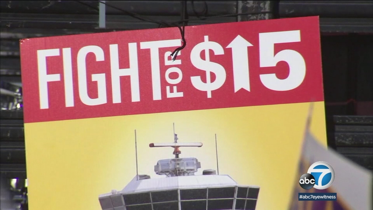 Minimum wage increases by 50 cents in California