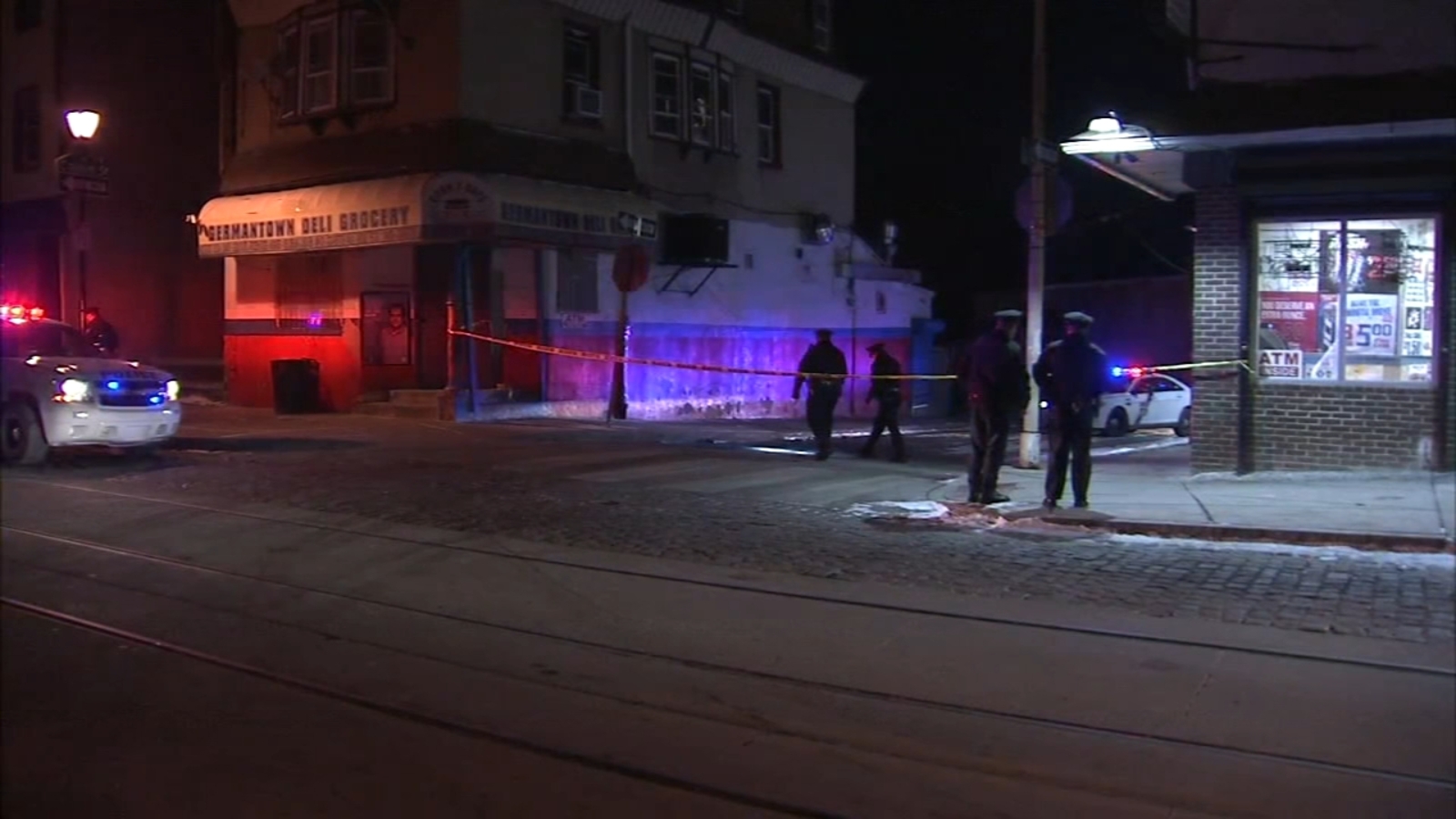 2 shot while standing outside Germantown deli 6abc Philadelphia