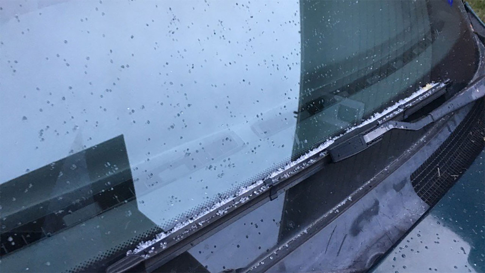 Snow flurries possible over Houston