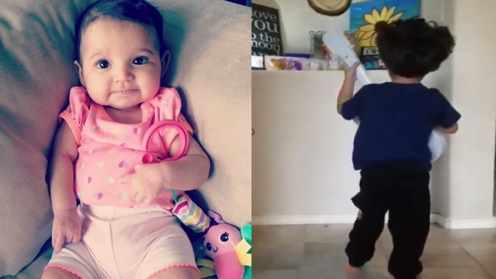 Heartbreaking video shows Texas boy sing to baby sister in heaven