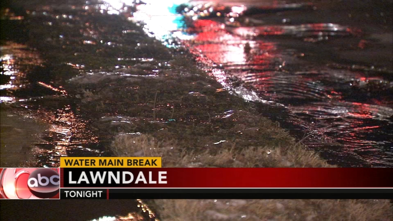 Icy conditions following Lawndale water main break 6abc Philadelphia