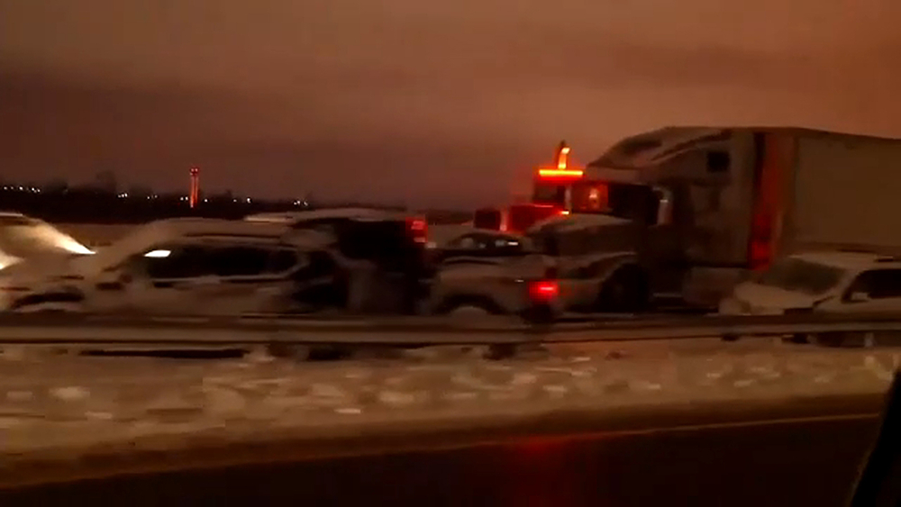Deadly chain-reaction pileup near Buffalo