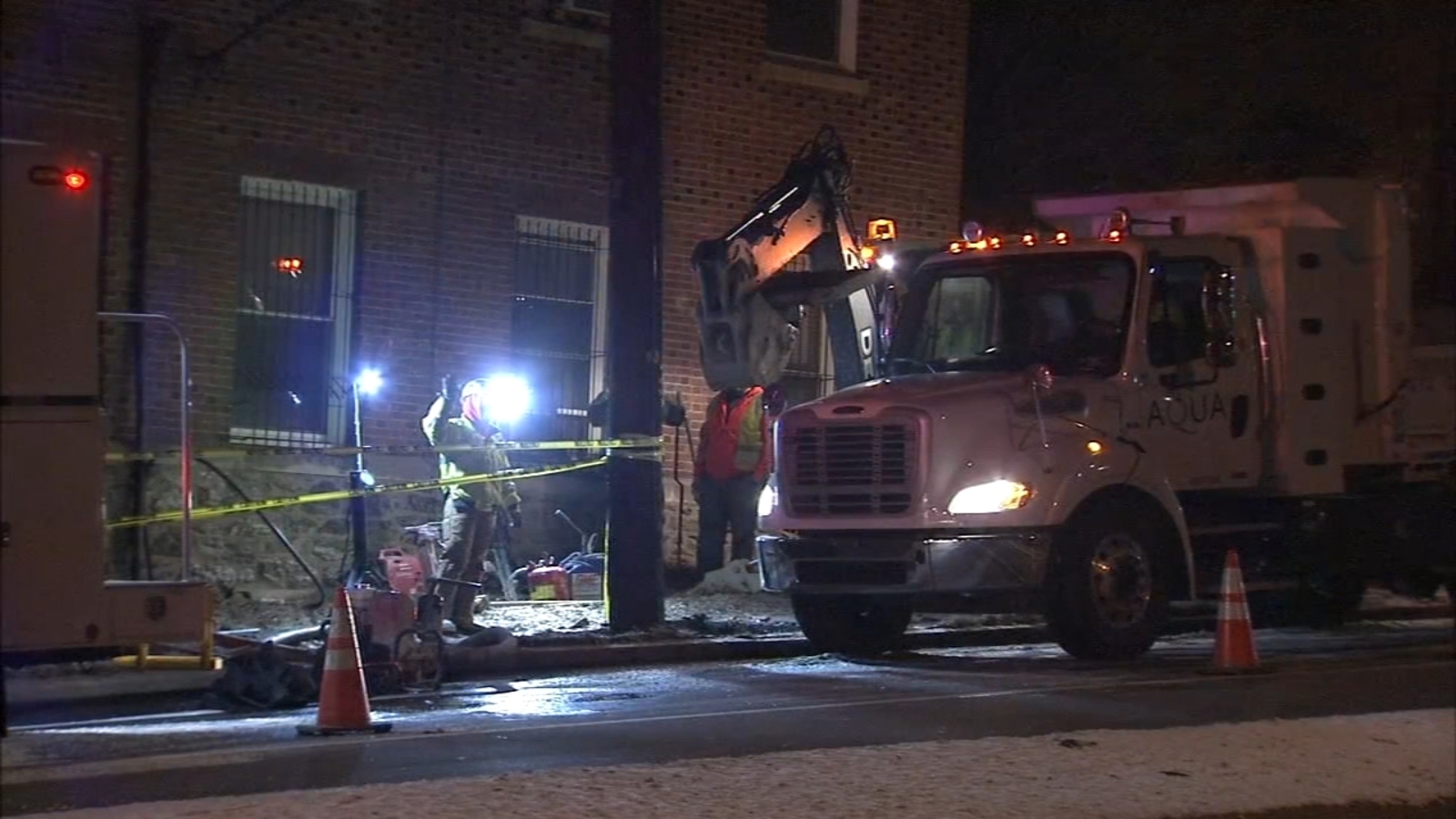 Cheltenham Township, Montgomery County dealing with water main break