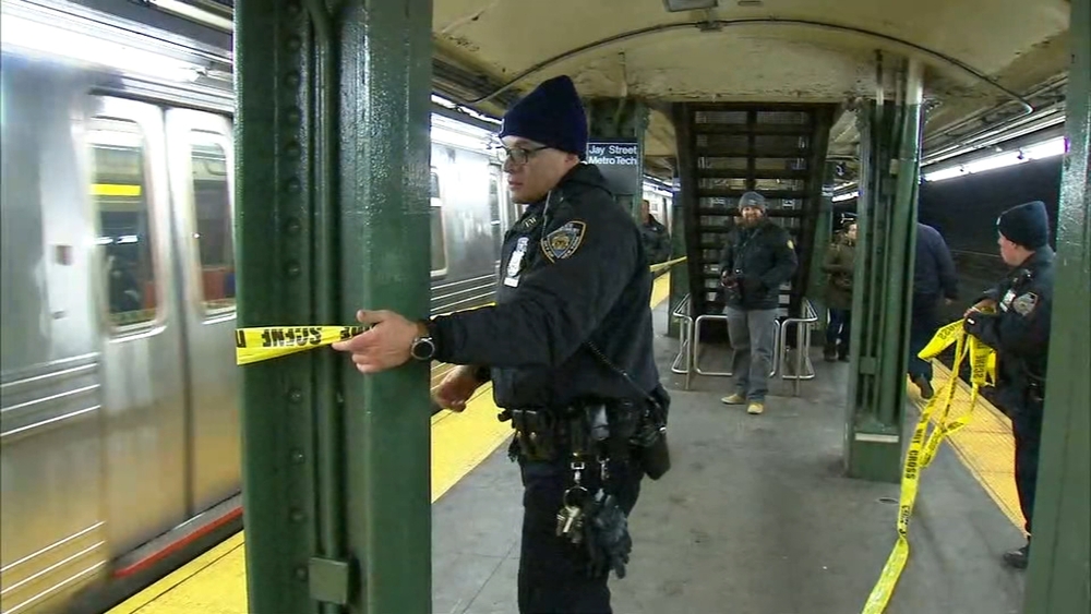 Man pushed to his death from subway platform in random attack