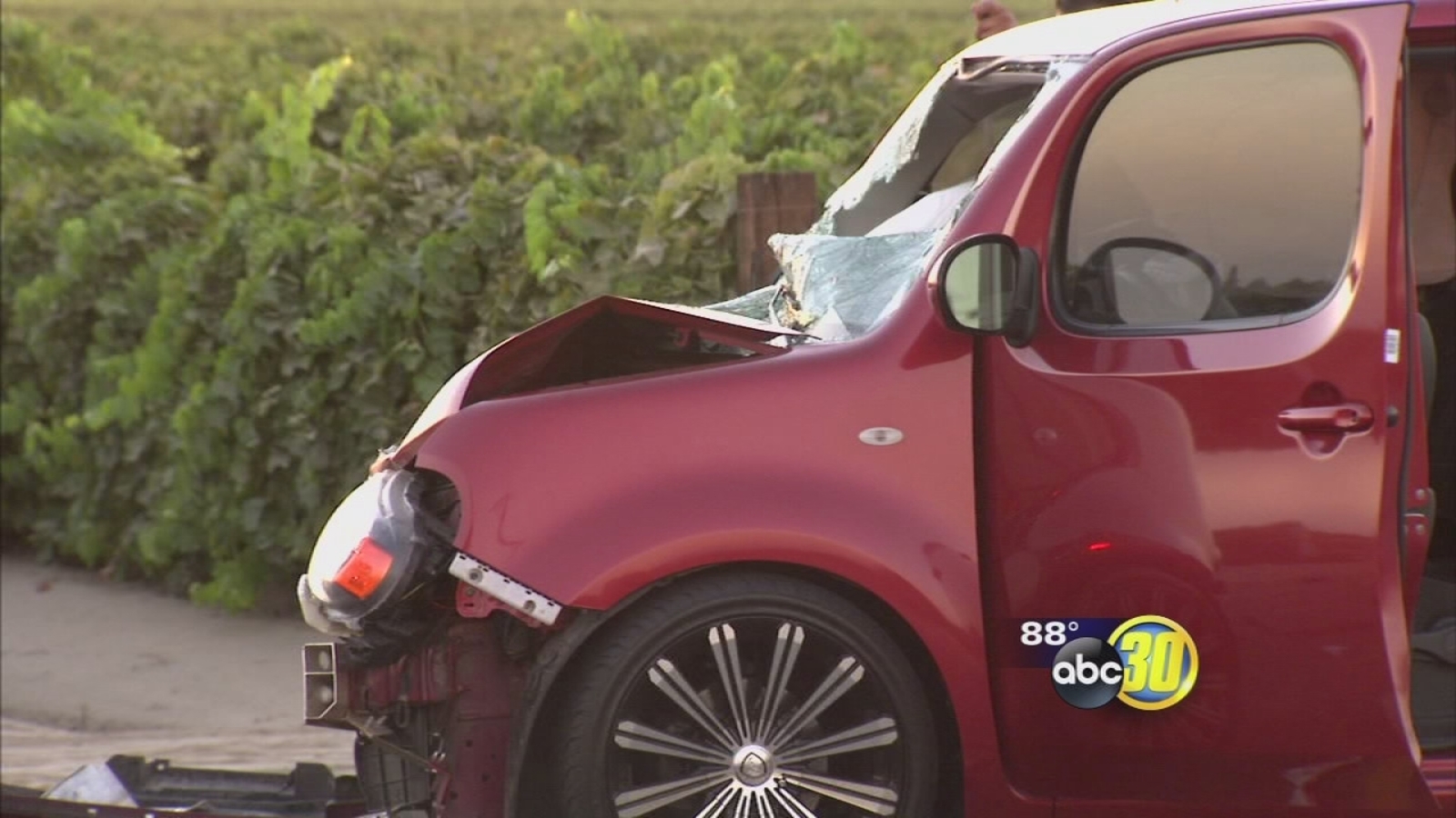 Triple fatal crash investigation near the Fresno County town of