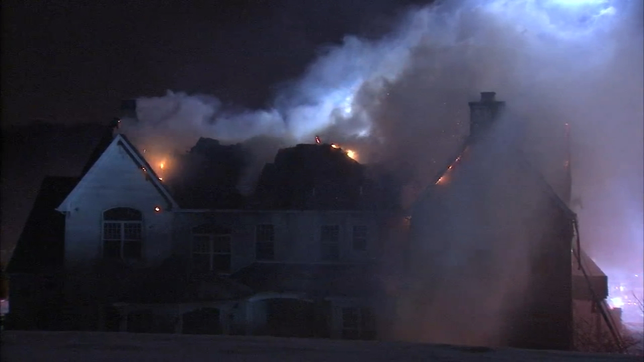 Action Cam Video: Fire in Whitemarsh Township
