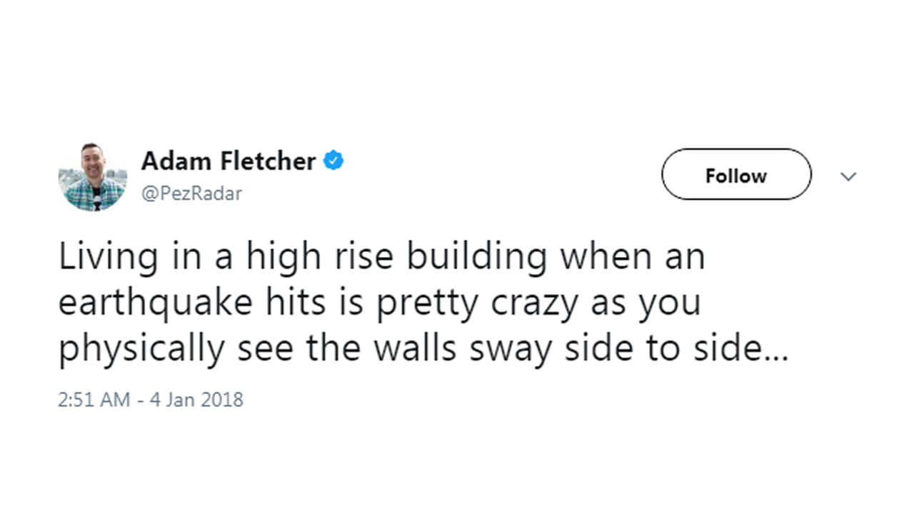 DID YOU FEEL IT? Residents across Bay Area report quake