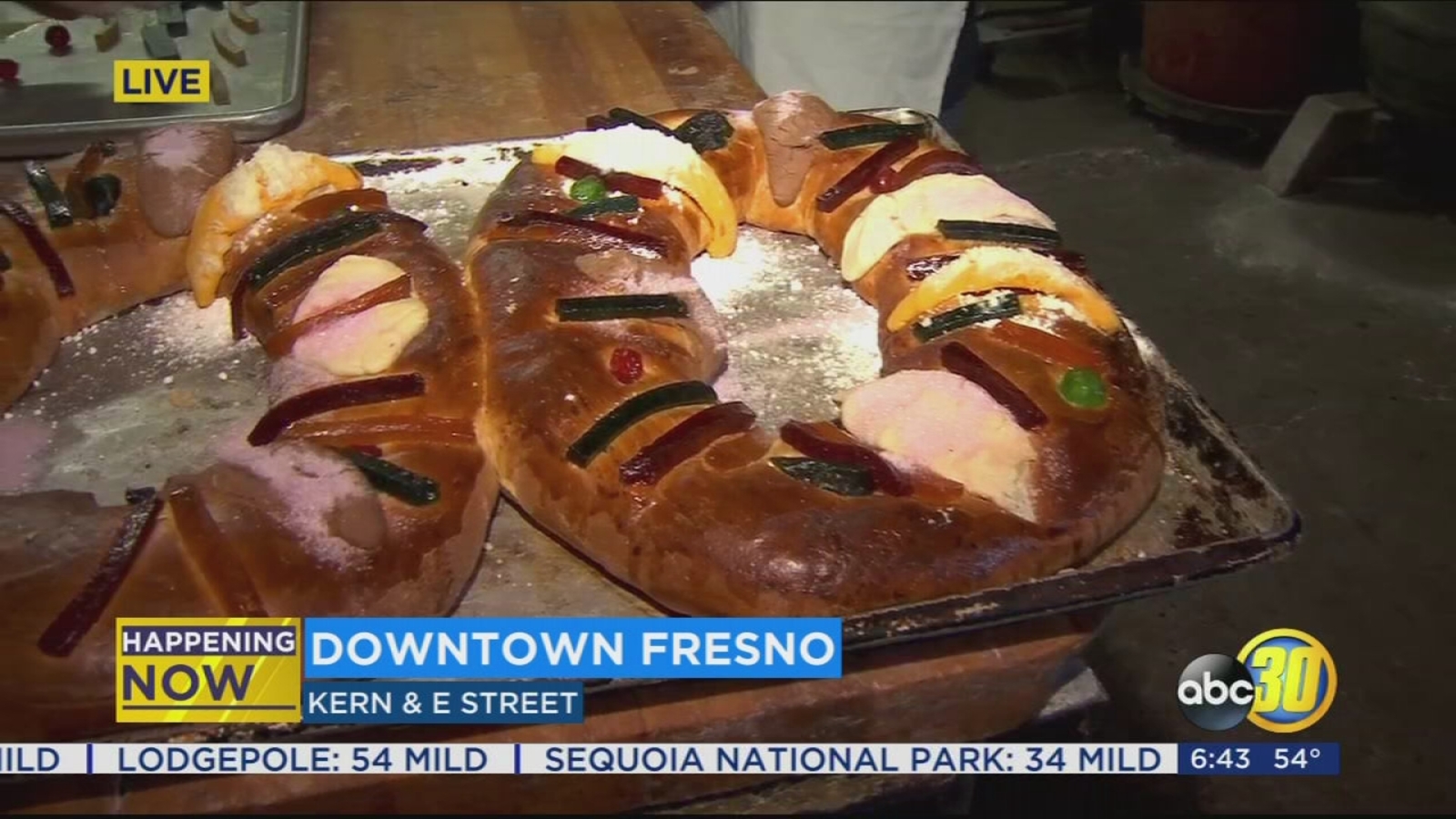 Downtown Fresno bakery cooking up traditional bread for Dia de Los Reyes ABC30 Fresno