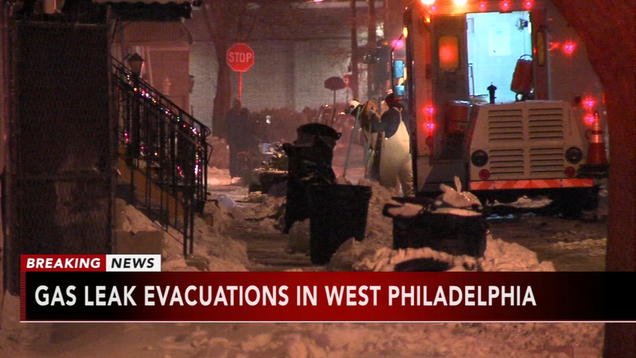 Residents in West Philadelphia without heat due to gas leak