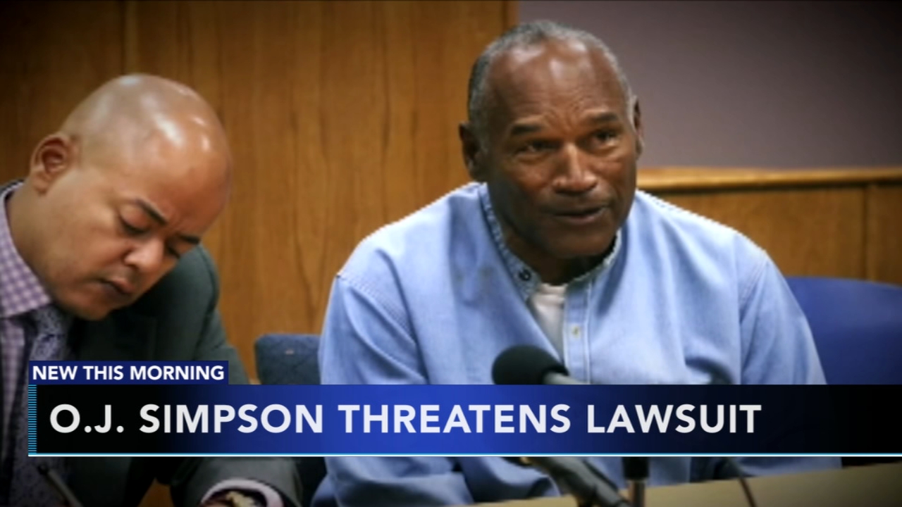OJ Simpson threatening legal action against Vegas hotel