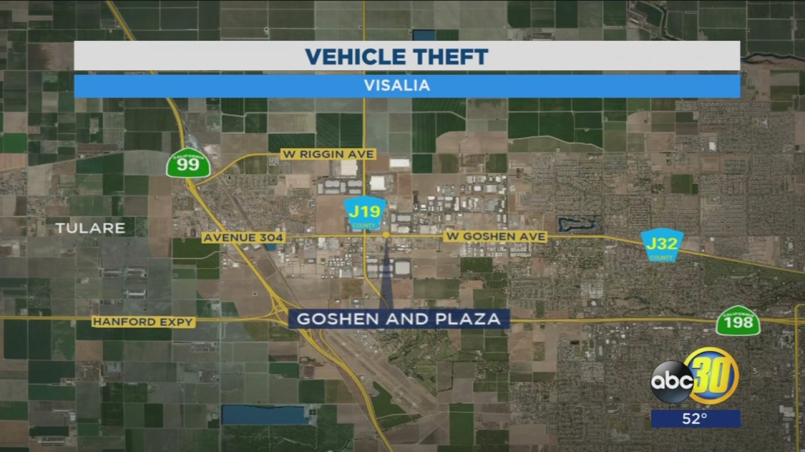 Car stolen with two people inside in the South Valley - ABC30 Fresno