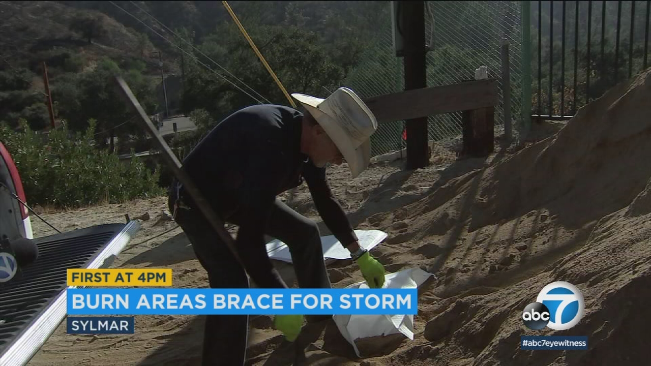 SoCal homeowners in burn areas bracing for storm