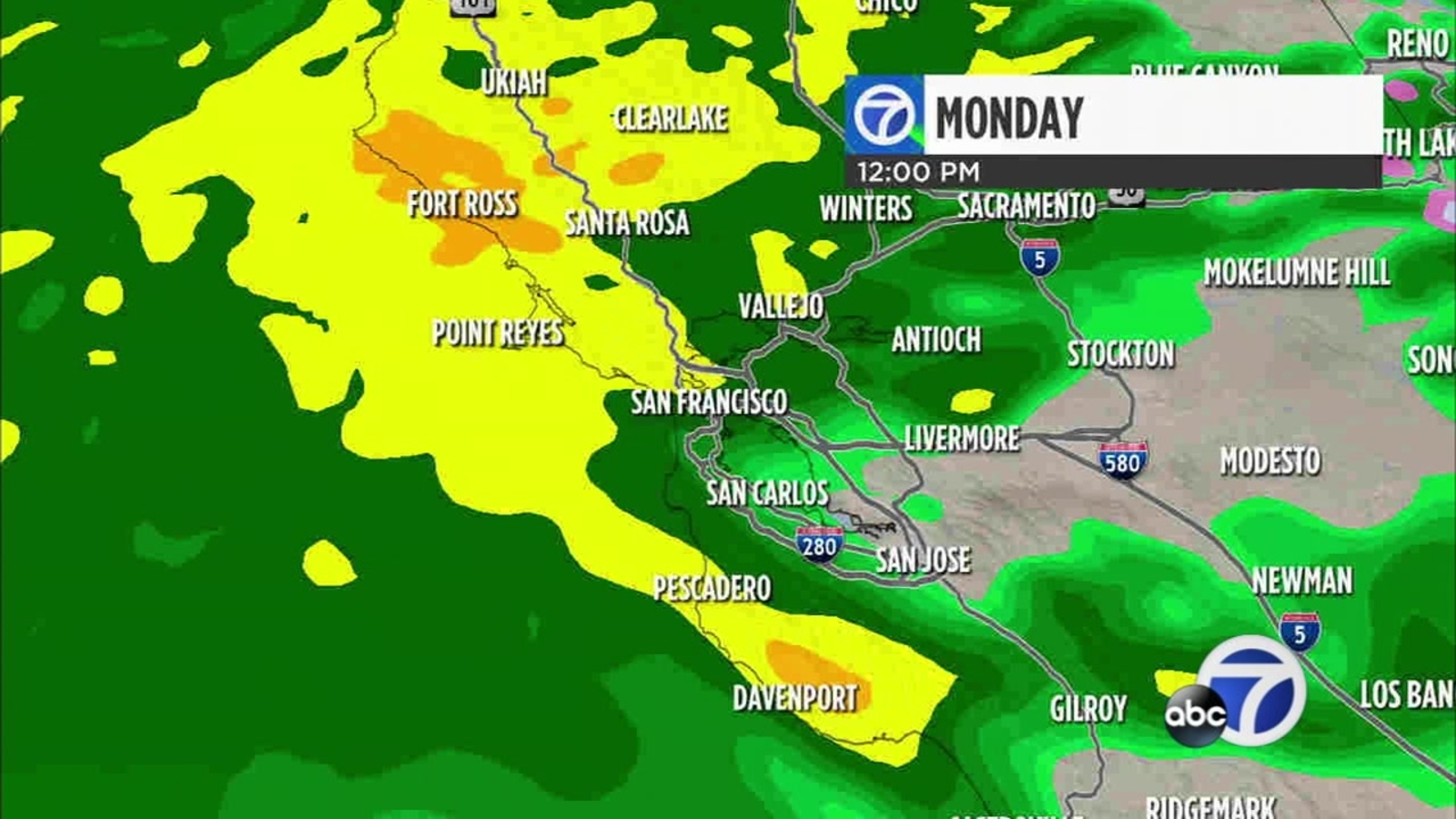VIDEO: Strong storm moving through the Bay Area - ABC7 San Francisco