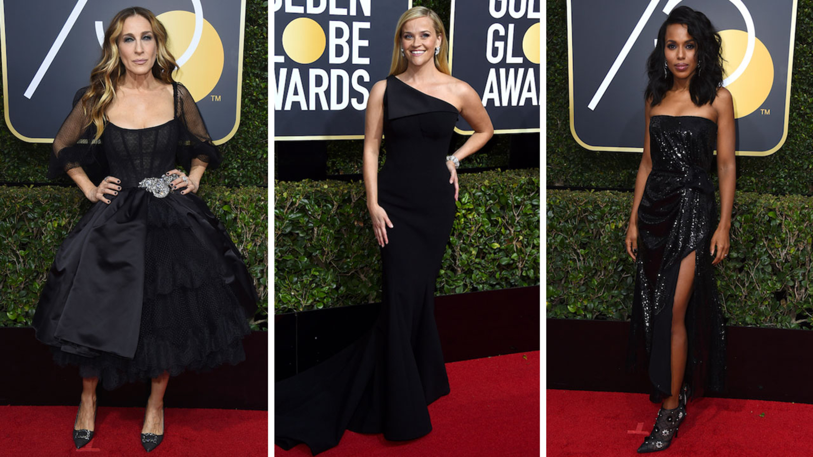 PHOTOS: Red carpet fashion at the Golden Globe Awards - ABC7 Los Angeles