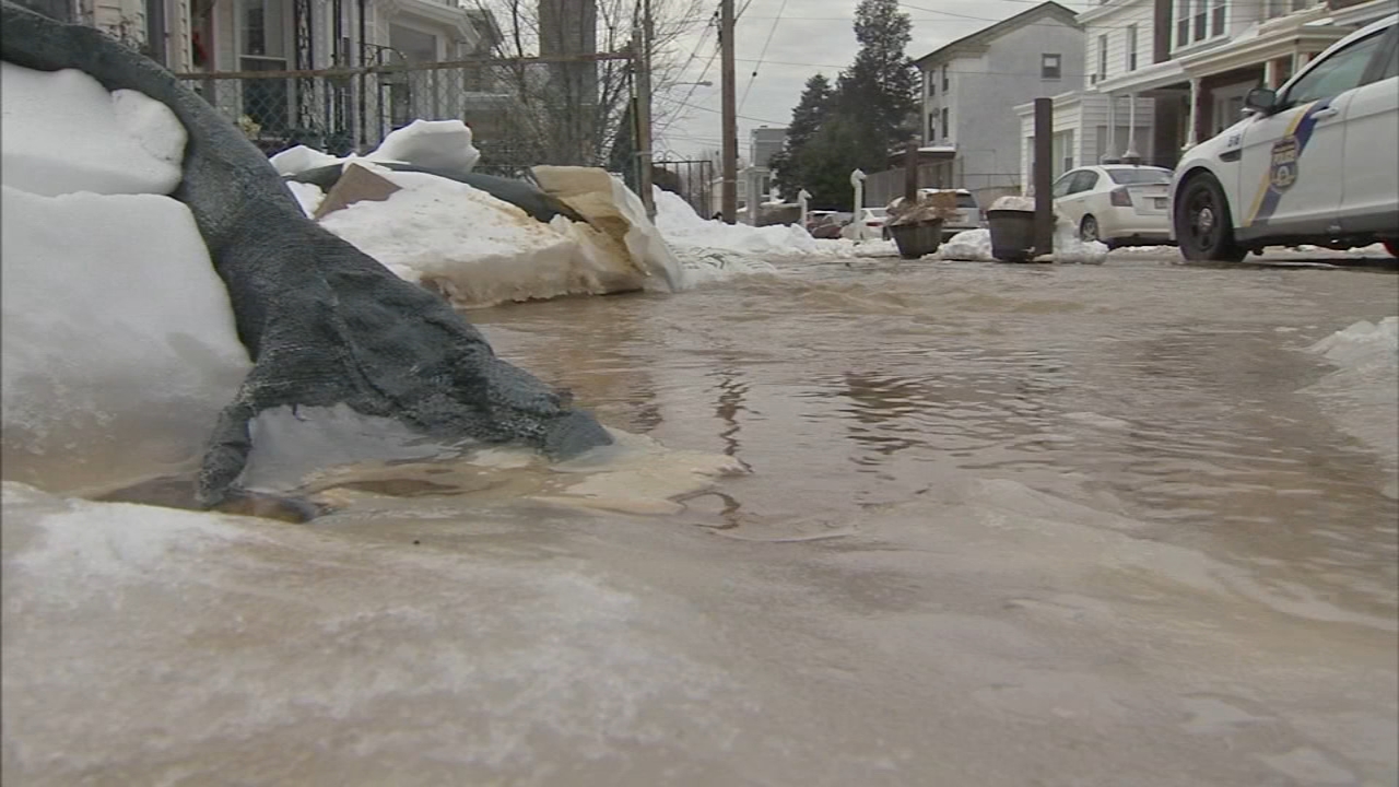 Philadelphia facing backlog of water main breaks