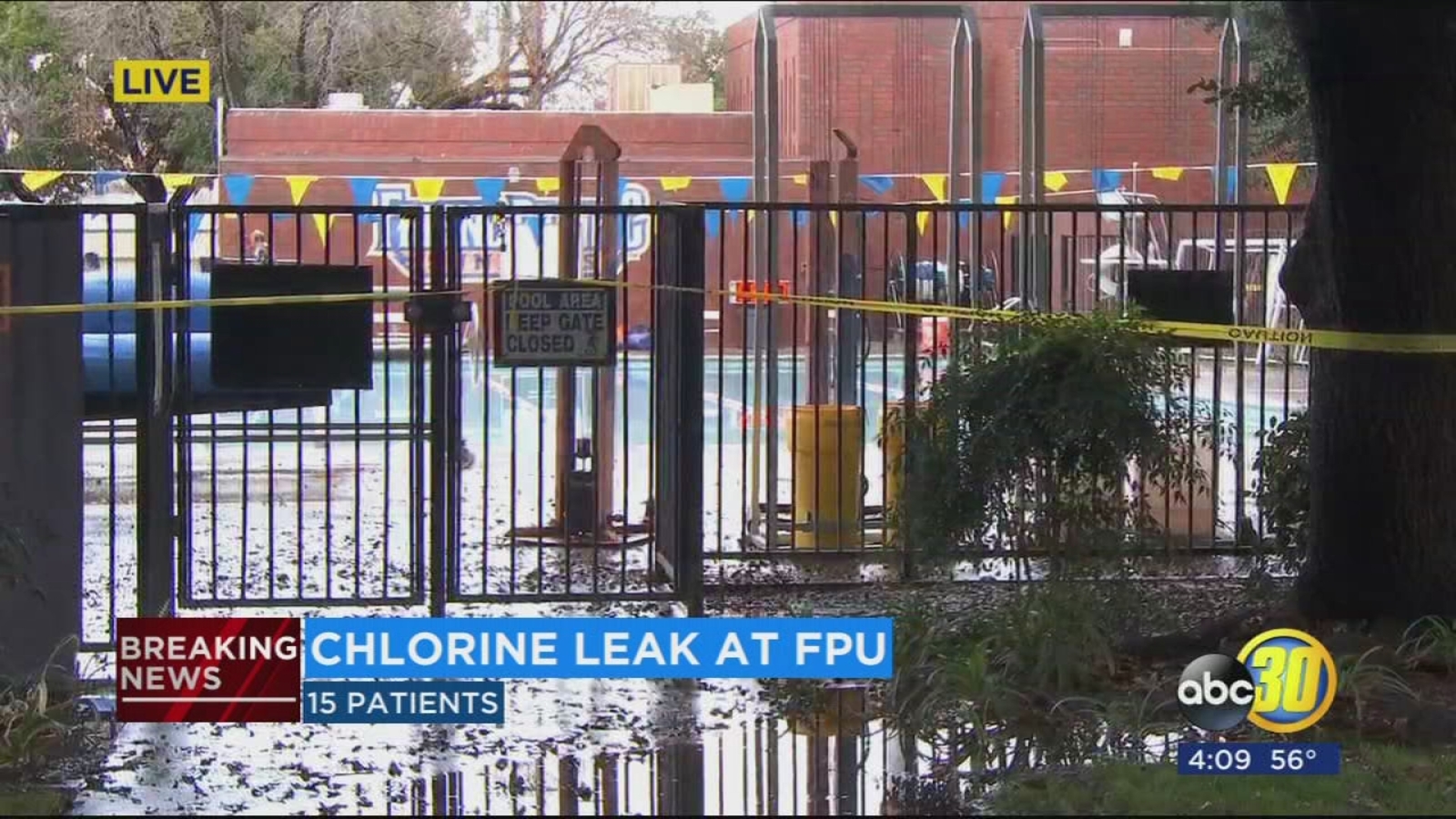 15 injured in chlorine leak at Fresno Pacific University, officials say