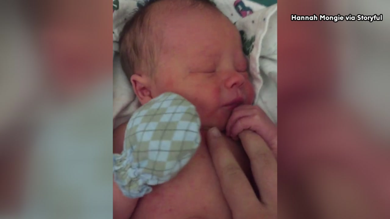 Mother records heartfelt message for her son before giving him up for adoption
