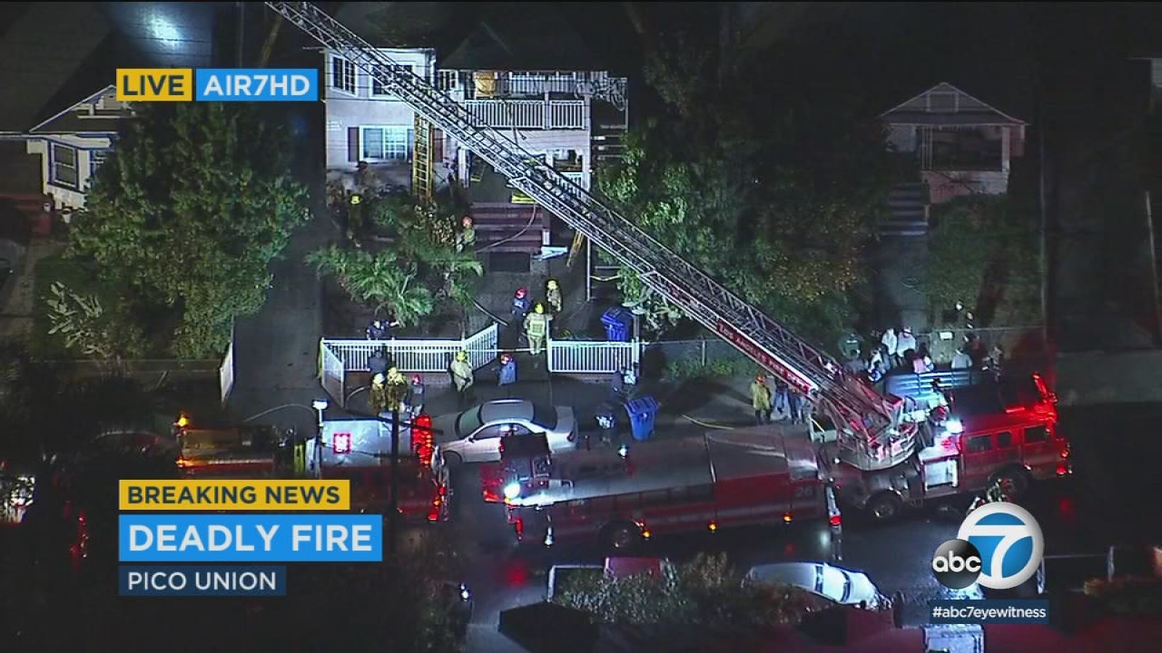 Person found dead in Pico-Union house fire